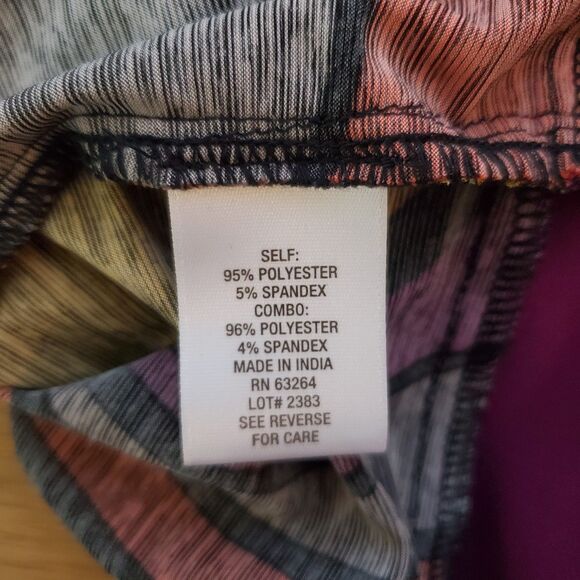 NEW Vintage Y2K Plus Size Psychedelic Bell Sleeve Dress - Picture 8 of 8